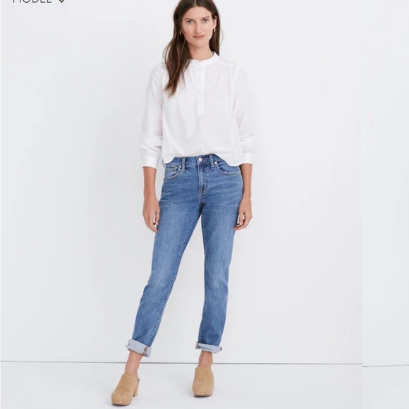 Madewell Denim - Madewell Blue Slim Boy Jeans
